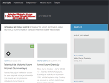 Tablet Screenshot of istanbulmotorlukurye.pro